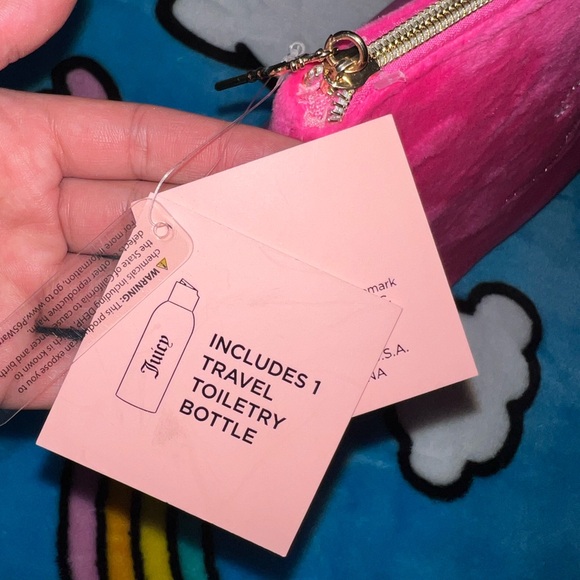 BNWT Juicy Couture Travel Bag/ Makeup Bag - Picture 2 of 4